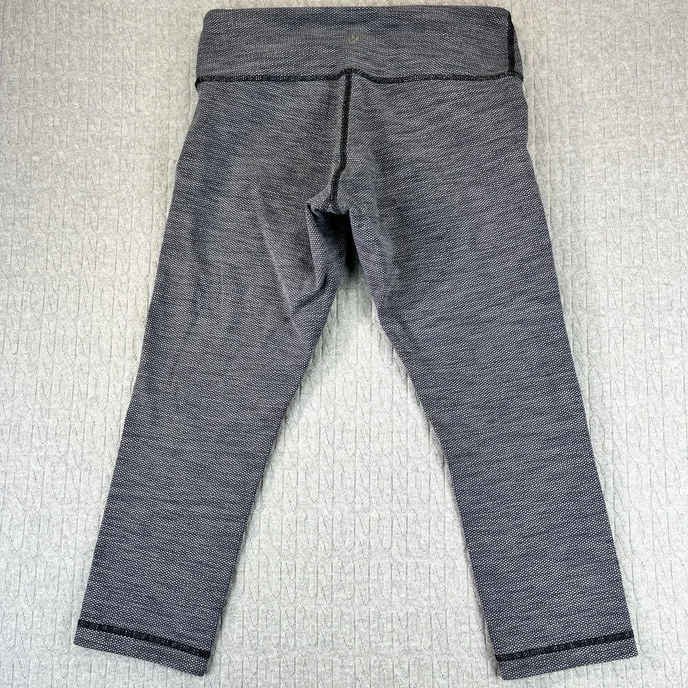 Lululemon yoga Leggings Womens Size 26 gray Bird's eye workout fitness Gym Pants